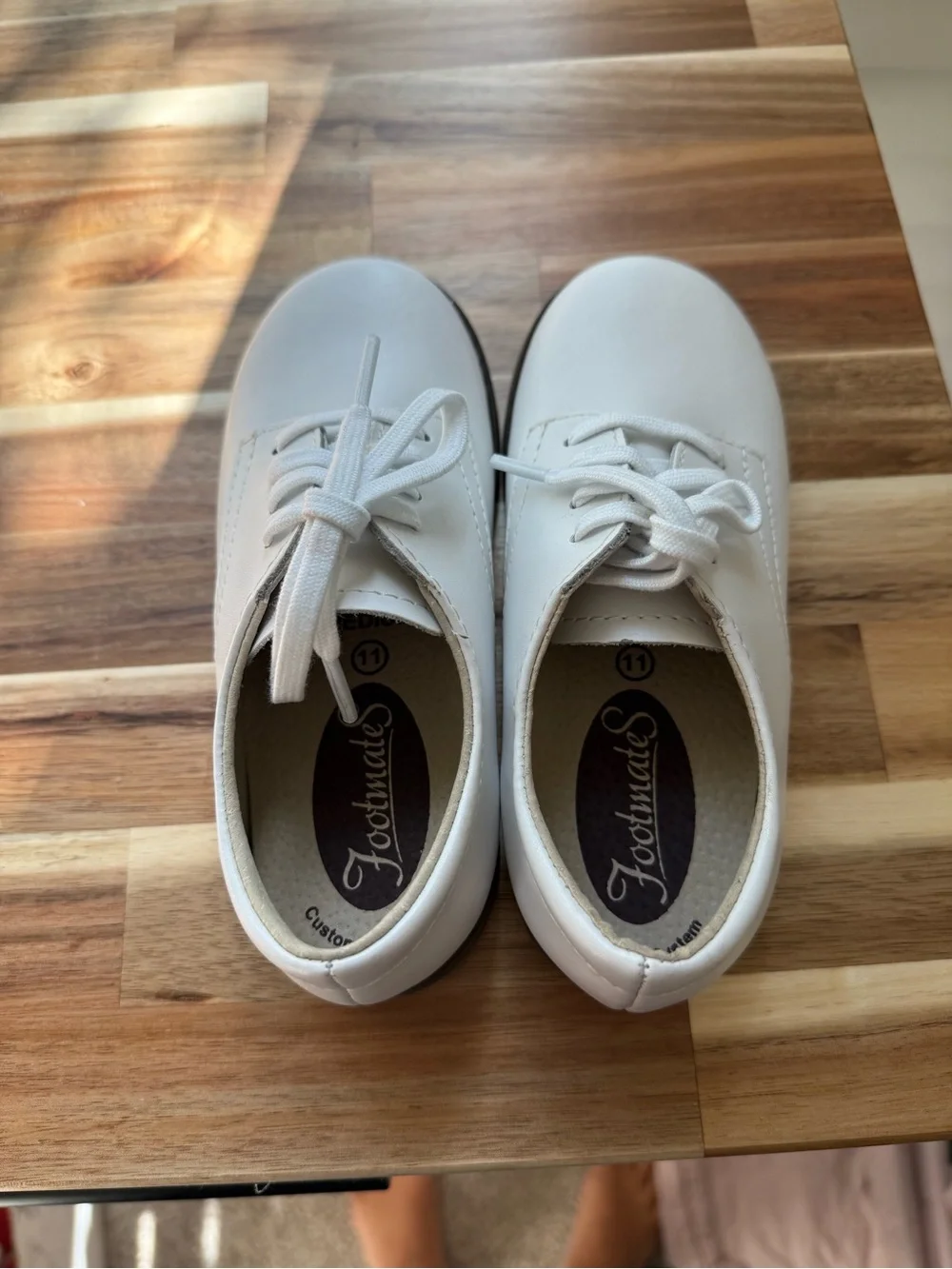 Footmates Willy Leather Oxford toddler shoes size 11